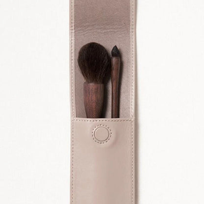 Leather brush case S