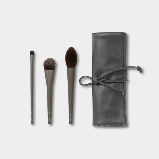 OWN 3 Brushes & Makeup Brush case