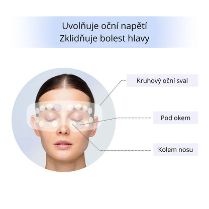 MYTREX iRhythm Vibrating Eye Massager -  POUZE NA OBJEDNÁNÍ
