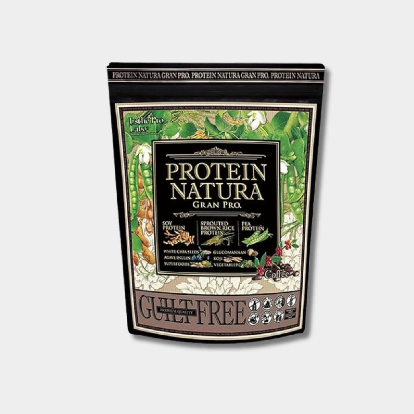 Esthe Pro Labo Protein Natura Gran Pro Coffee + Protein Shake zdarma k 810g balení